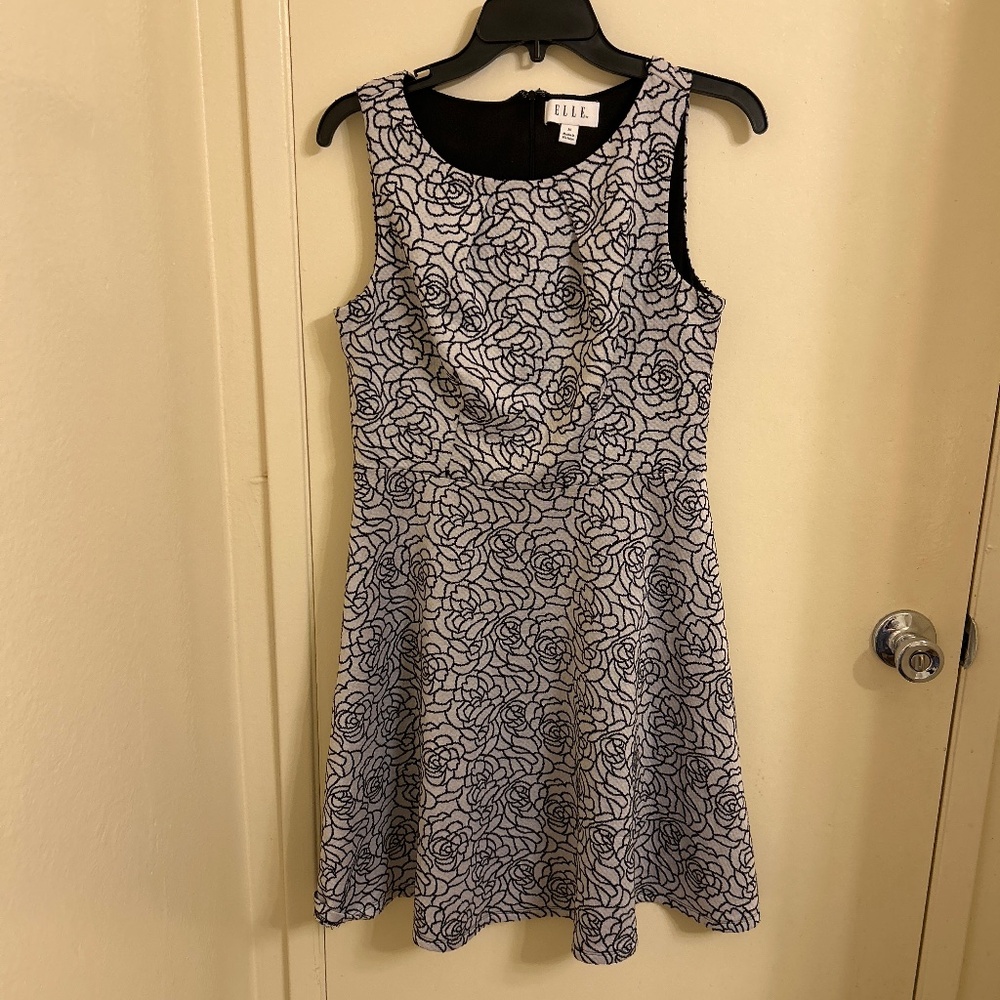 Elle fit and flare dress
